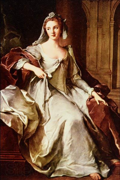 Jjean-Marc nattier Madame Henriette de France as a Vestal Virgin Spain oil painting art